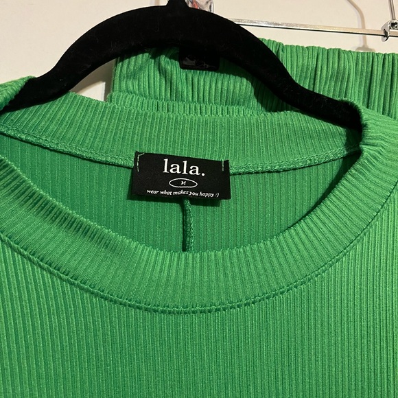 Vibrant Green Women's Jumpsuit - Picture 3 of 5